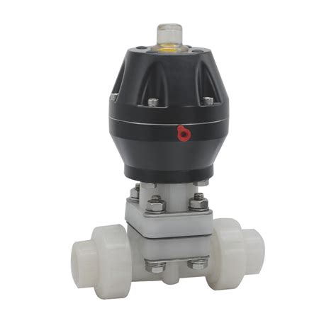 Pneumatic Pvdf Socket Diaphragm Valve Diaphragm Valve