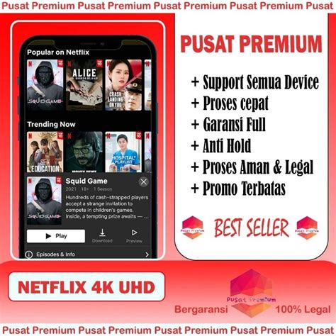 Jual Privat Profile Netflix Uhd Shopee Indonesia