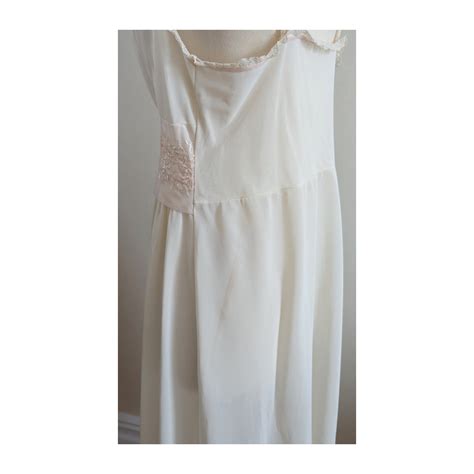 Vintage Lingerie Nightgown With Lace Detailing Etsy