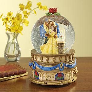 Disney Snowglobes Collectors Guide Beauty And The Beast Snowglobe