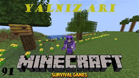 TEK BAŞINA KALAN ARI Minecraft Türkçe Modsuz Survival 1 19 2 91