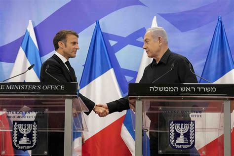 Macron Netanyahou Ce Blanc Seing Qui Divise La France