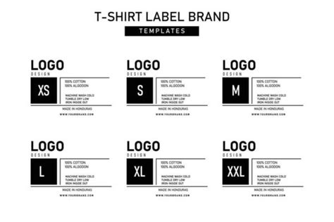 Clothing Label Template Vector Art Icons And Graphics For Free Download