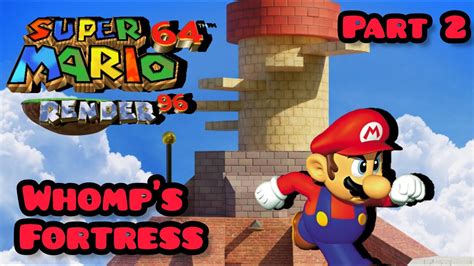 Whomps Fortress Super Mario 64 Render 96 Pc Port Ray Tracing