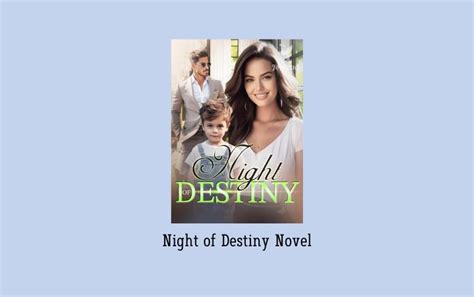 Night of Destiny Novel by Vanessa. K., Where to Read? - Senjanesia