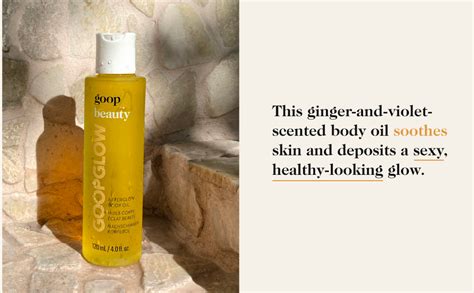 Goop Beauty Afterglow Body Oil Fast Absorbing Moisturizer For Dry Skin