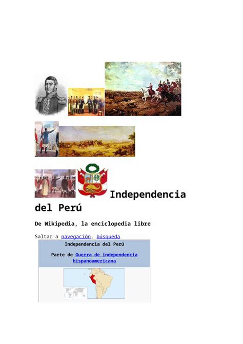 Docx Independencia Del Perú Dokumen Tips