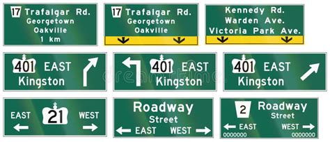 Guide Road Signs