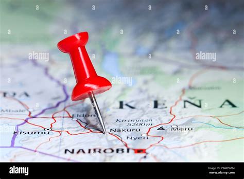 Map Push Pin Kenya Hi Res Stock Photography And Images Alamy