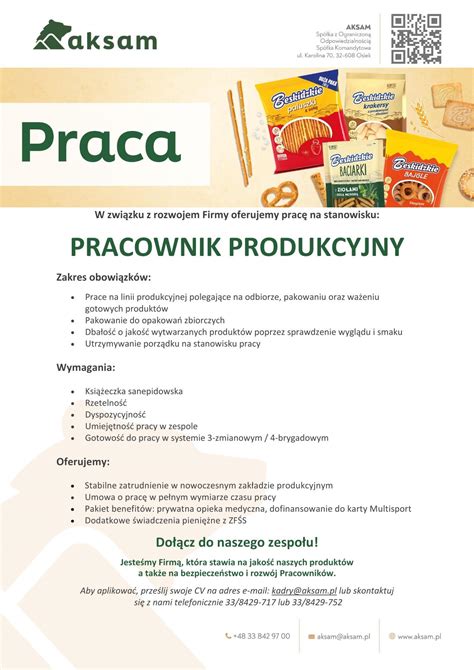 Pracownicy poszukiwani Radio Andrychów