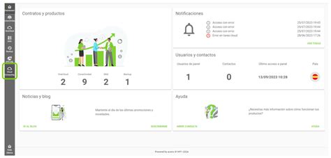Acceder Al Panel De Control De Cloud Datacenter Acens Centro De Ayuda