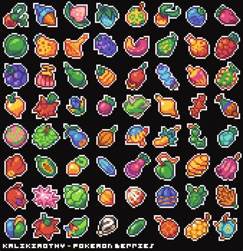 Pokemon Berry Sprites Png Pngrow The Best Porn Website