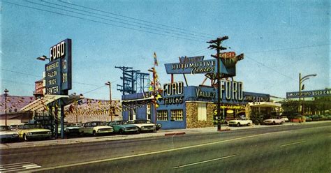 Valley Ford Center in Burbank Postcard | San Fernando Valley Blog