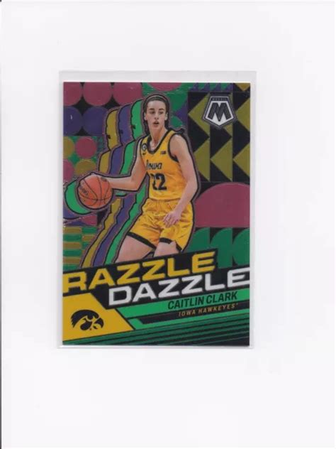 2024 PANINI CAITLIN Clark Collection Razzle Dazzle RD2 Insert Iowa EUR