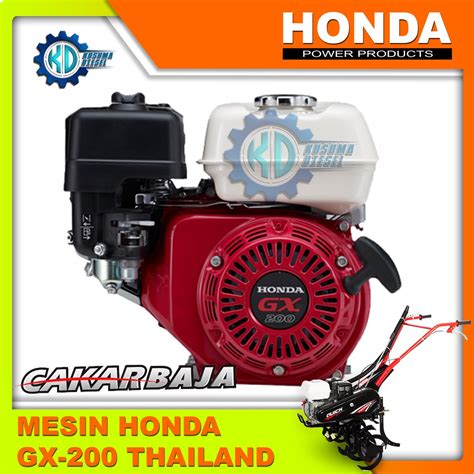 Jual HONDA GX200 T2 QD THAILAND ORIGINAL MESIN PENGGERAK CULTIVATOR