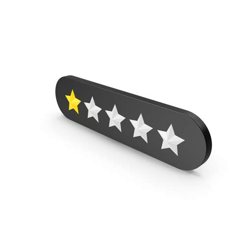 One Star Rating 3D Object 2390439365 | Shutterstock