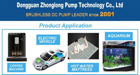 Mini Brushless Dc Hot Water Circulation Pump Low Voltage Mini Dc Water Pump Dc V High