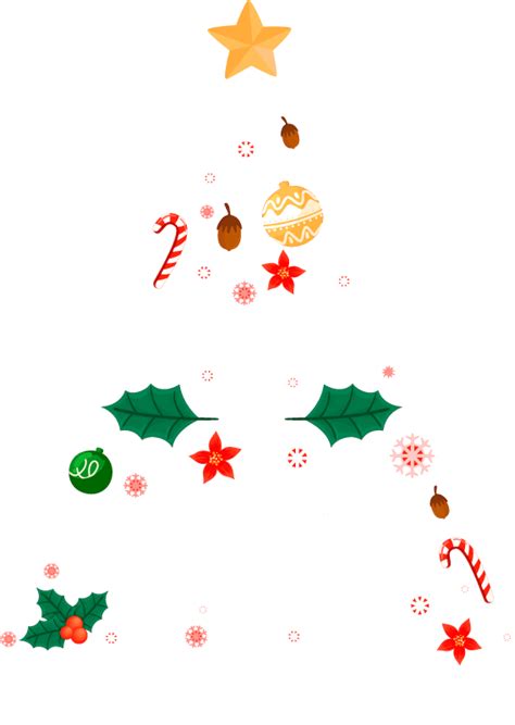 Featured Ornamental Tree Christmas Wall Sticker TenStickers