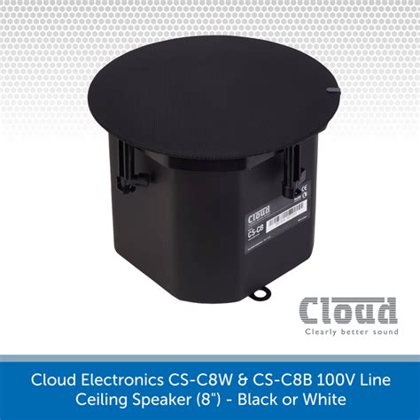 Cloud CS-C8W & CS-C8B Professional 100V Ceiling Speaker | Audio Volt