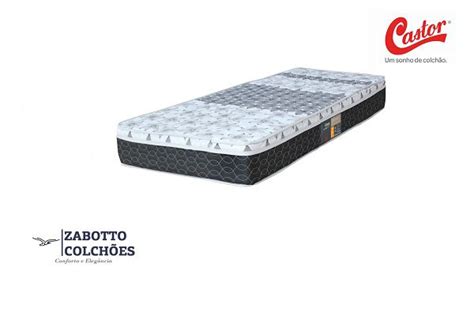 Colchão Castor Tecnopedic System Class One Face Solteiro Loja de