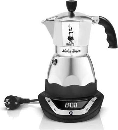 Bialetti Easy Timer Moka Espressomaker Percolator Kops