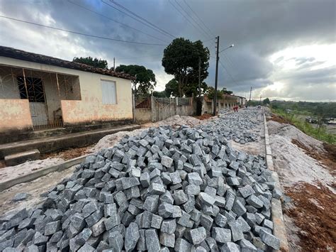 Prefeitura de Salgado inicia pavimentação no Alto do Tiro no Povoado