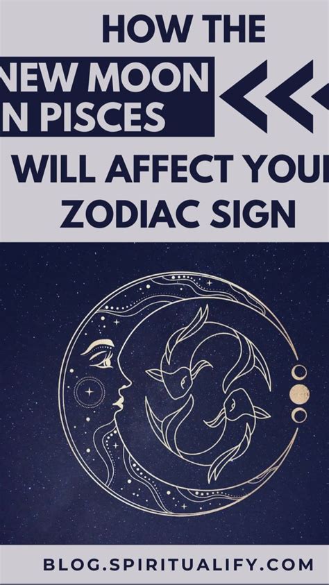 How the New Moon in Pisces on March 13 Will Affect Your Zodiac Sign ...