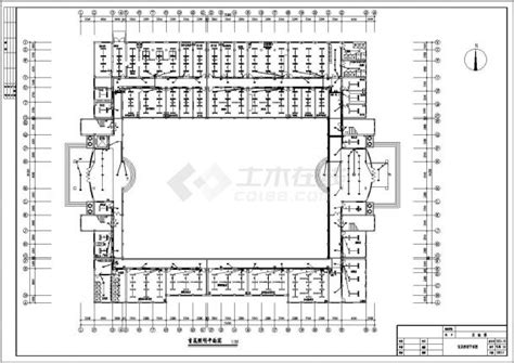 某大学医学实验楼全套电气设计施工cad图其他文教建筑电气施工图土木在线