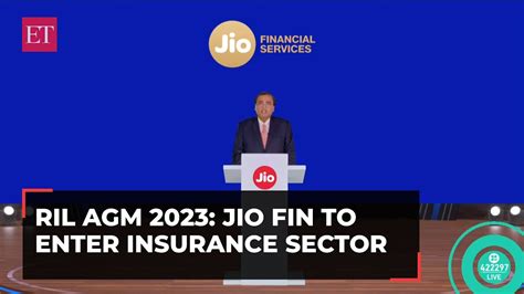 Reliance AGM 2023 Jio Fin To Enter Insurance Sector Mukesh Ambani