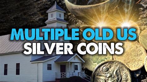 Heres Why We Go Metal Detecting At Old Churches Back To Back Multiple Old Us Silver Coins