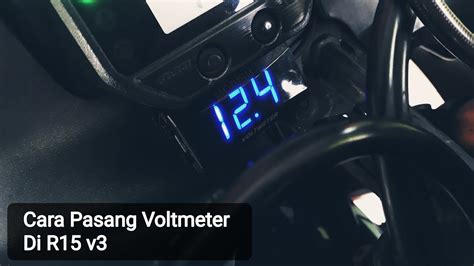 TUTORIAL CARA PASANG VOLTMETER DI R15 V3 YouTube