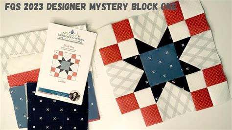 Fat Quarter Shop Designer Mystery Block Of The Month