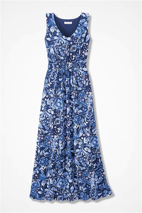 Hayden Lake Floral Mainstay Maxi Dress Coldwater Creek