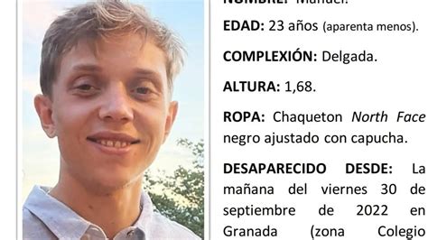 Piden colaboración para localizar a un joven de 23 años desaparecido