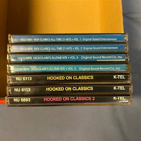 Media Hooked On Classics 3 Cds And Dick Clark Hits 4 Cds Poshmark