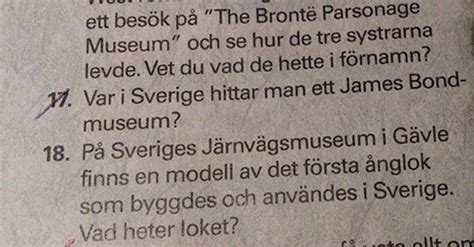 Bonniers Korsord Krysset Var I Sverige Hittar Man Ett James Bond Museum