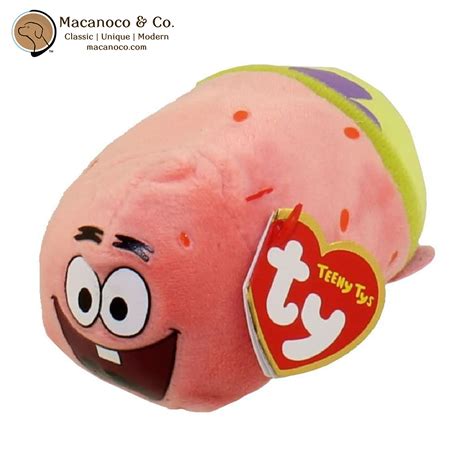 Ty Teeny Tys Spongebob - Patrick Star Plush Toy - Macanoco and Co.