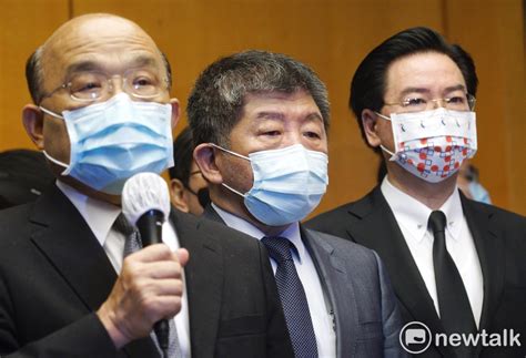 追悼安倍 蘇貞昌、陳時中、游錫堃先後到日本交流協會鞠躬獻花 政治 Newtalk新聞