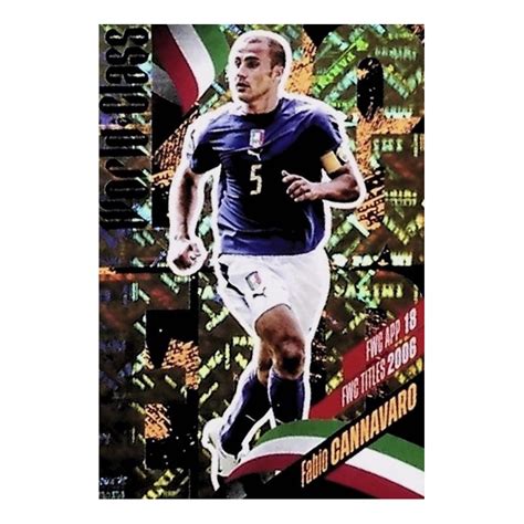 Offer Online Fabio Cannavaro The Game Changers Panini Fifa World Class