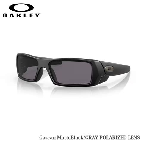 ミリタリーショップ専門店 Swat Oakley（オークリー） Gascan Matteblack Gray Polarized Lens Oo9014 11 122