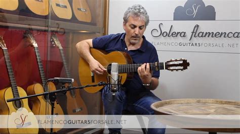 Francisco Barba Flamenco Guitar For Sale Played By Pedro Javier