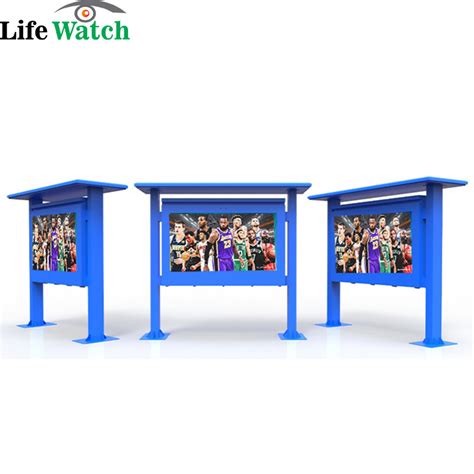 Outdoor WiFi 2500nit Brightness Outdoor LCD Advertising Screen Digital