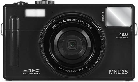 Amazon Minolta MND25 48 MP Autofocus 4K Ultra HD Camera W