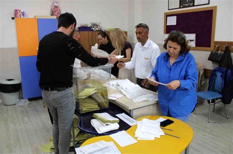 Aydın da oy kullanma işlemi sona erdi oy sayımı başladı Son Dakika