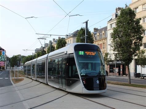 Кан Alstom Citadis 305 № 1015 — Фото — Городской электротранспорт