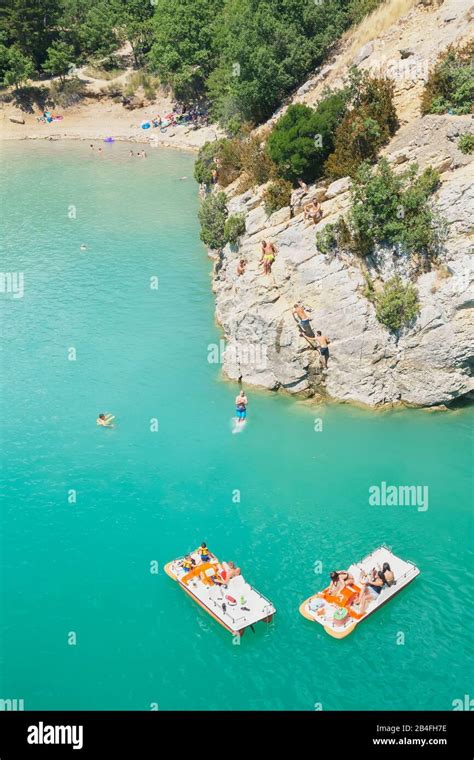 Lake Of Sainte Croix Gorges Du Verdon Alpes De Haute Provence