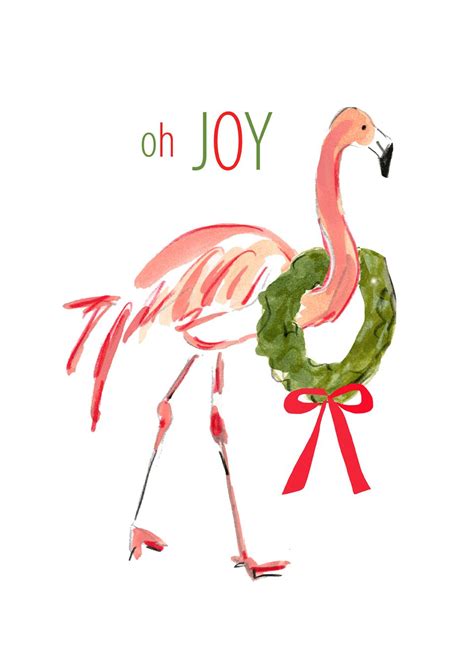 Pin By Joyce Orth Dudley On Flamingos Flamingo Christmas Watercolor Christmas Cards Beachy