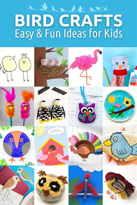 Bird Crafts For Kids Creative Ideas For Feathered Fun Diy Candy