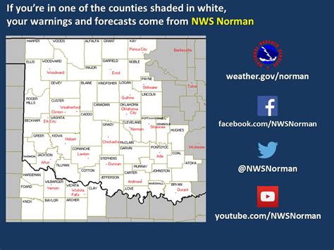 NWS Norman on Twitter: "With severe weather coming up (Thursday night / Friday), now is a good ...