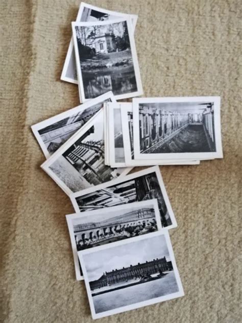 Mini Cartes Postales Anciennes Chateau De Versailles Eur